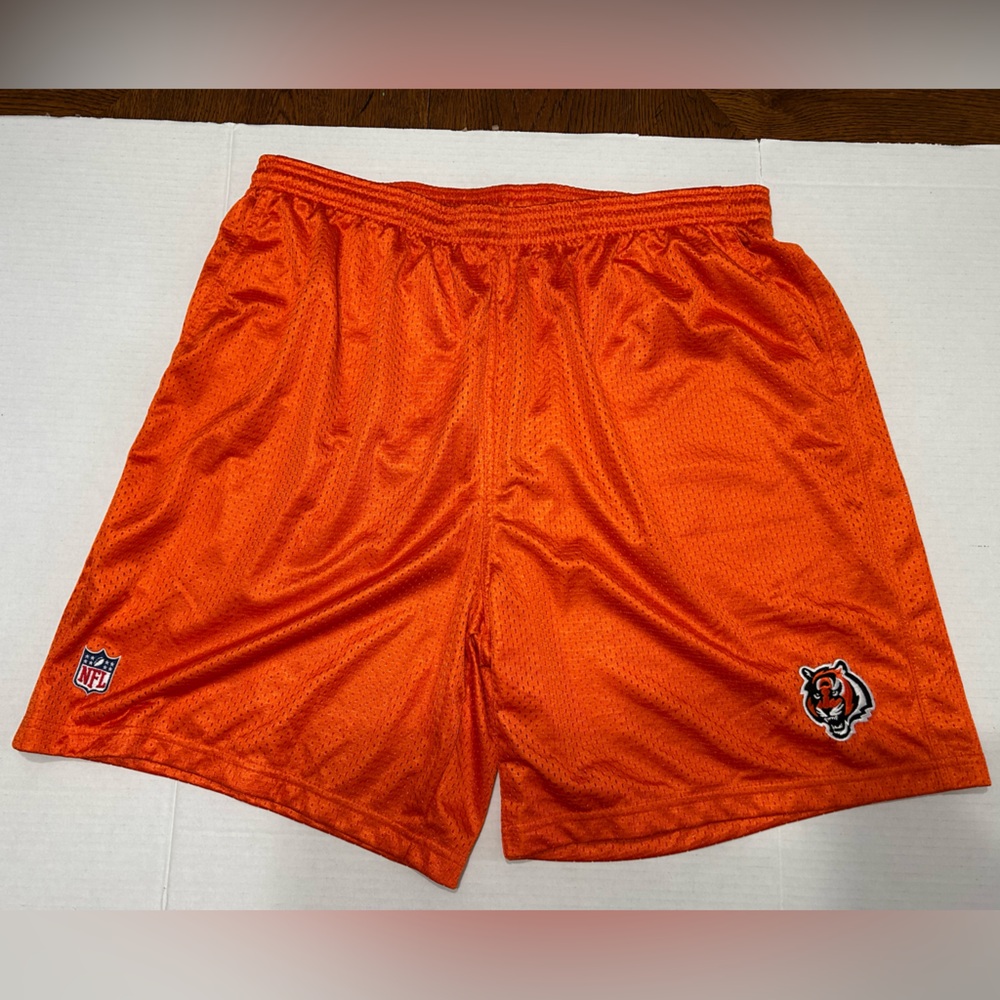Reebok Cincinnati Bengals Orange Men's Shorts NFL
